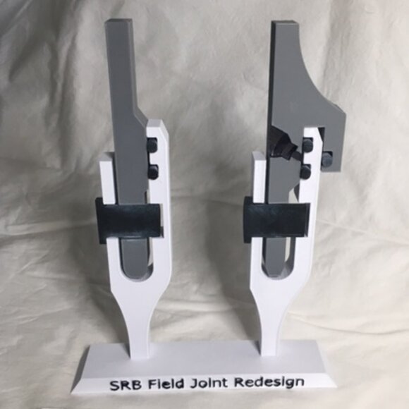 Space Shuttle SRB Field Joint Redesign Desk Model - Picture 1 of 6